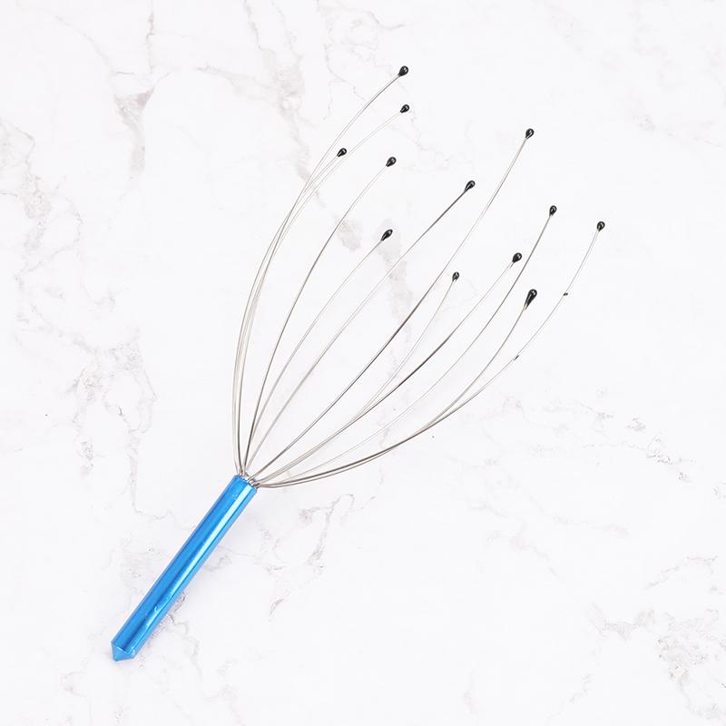 Comfort Head Neck Scalp Massager Massage Octopus Equipment Stress Release Tool