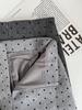 2026 Autumn/Winter Korean Style Polka Dot Woolen A-Line High-Waisted Slimming Skirt