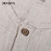 Kaiser Men's 100% Linen Round Neck T-Shirt KS5327