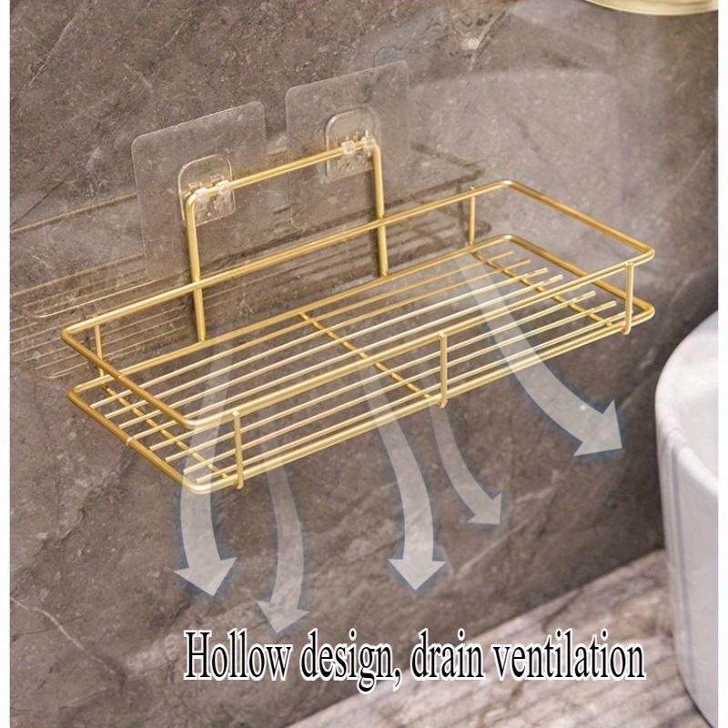 Schweberegale Badezimmerregal Organizer Hängeregal Über Toilette Selbstklebendes Wandregal für Schlafzimmer Küche Zuhause