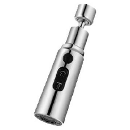 Universal Swivel Kitchen Faucet with Anti-Splash Extension for Vegetable Washing