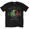 Bob Marley Rebel Music Seal T-Shirt Black New Unisex T-Shirt