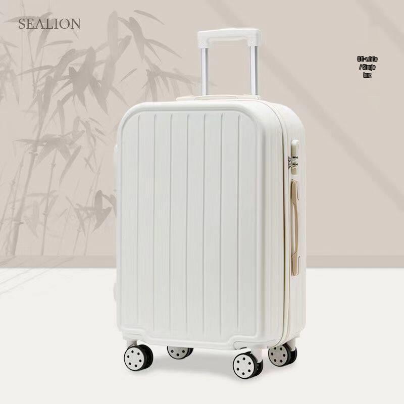 Durable 20-inch Silent Trolley Suitcase for Women and Men