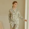 L Affair Botanic Cream Pajama Set White Lwsfh205 Wh