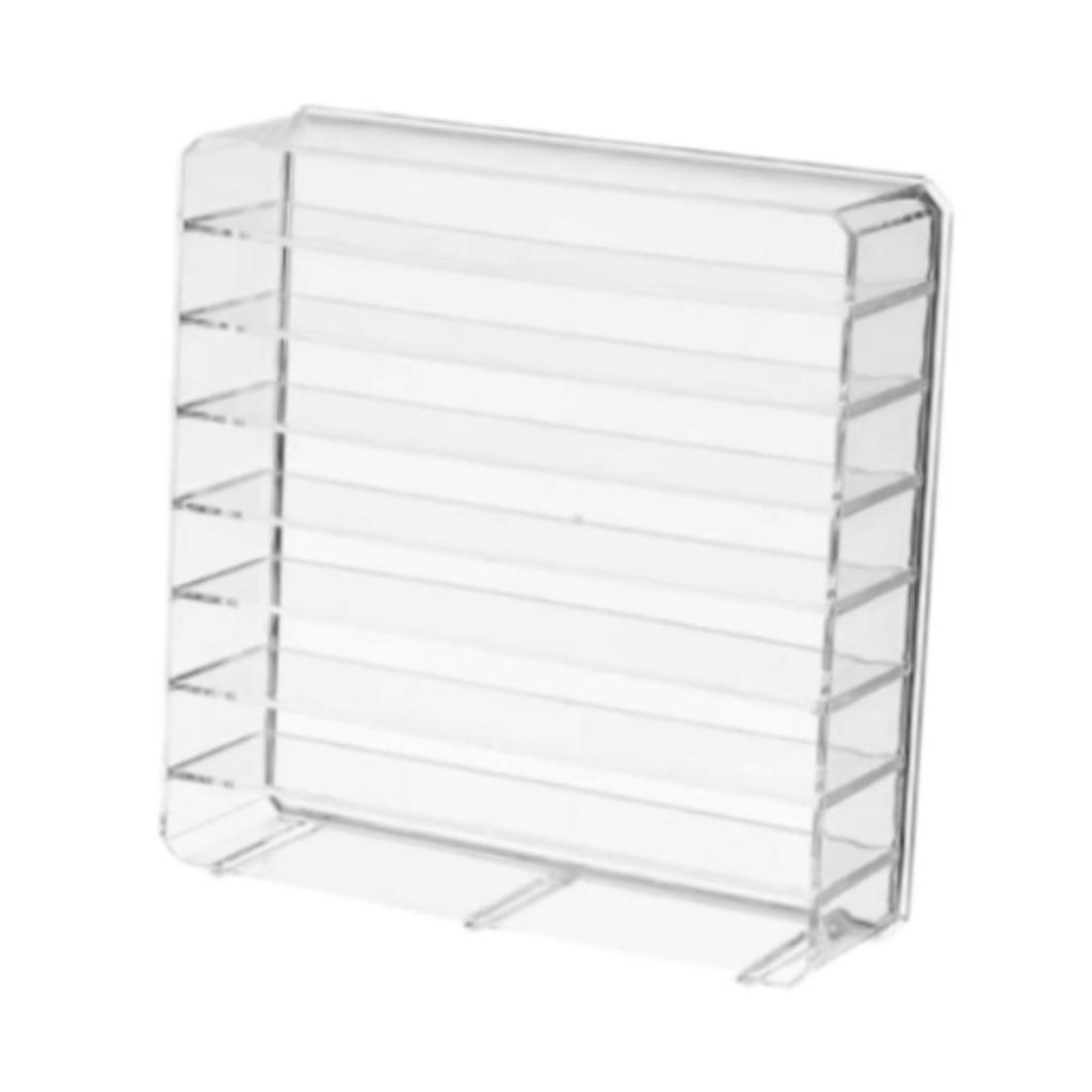 1/64 Wheels Display Case Stand, Dustproof Stationery 8 Layer Model for Toy
