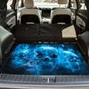 1Pcs Blue Ghost Mat Anti Slip Car Trunk Mat Anti Slip Cargo Liner Waterproof Rear Storage Protector Floor Mat SUV Sedan