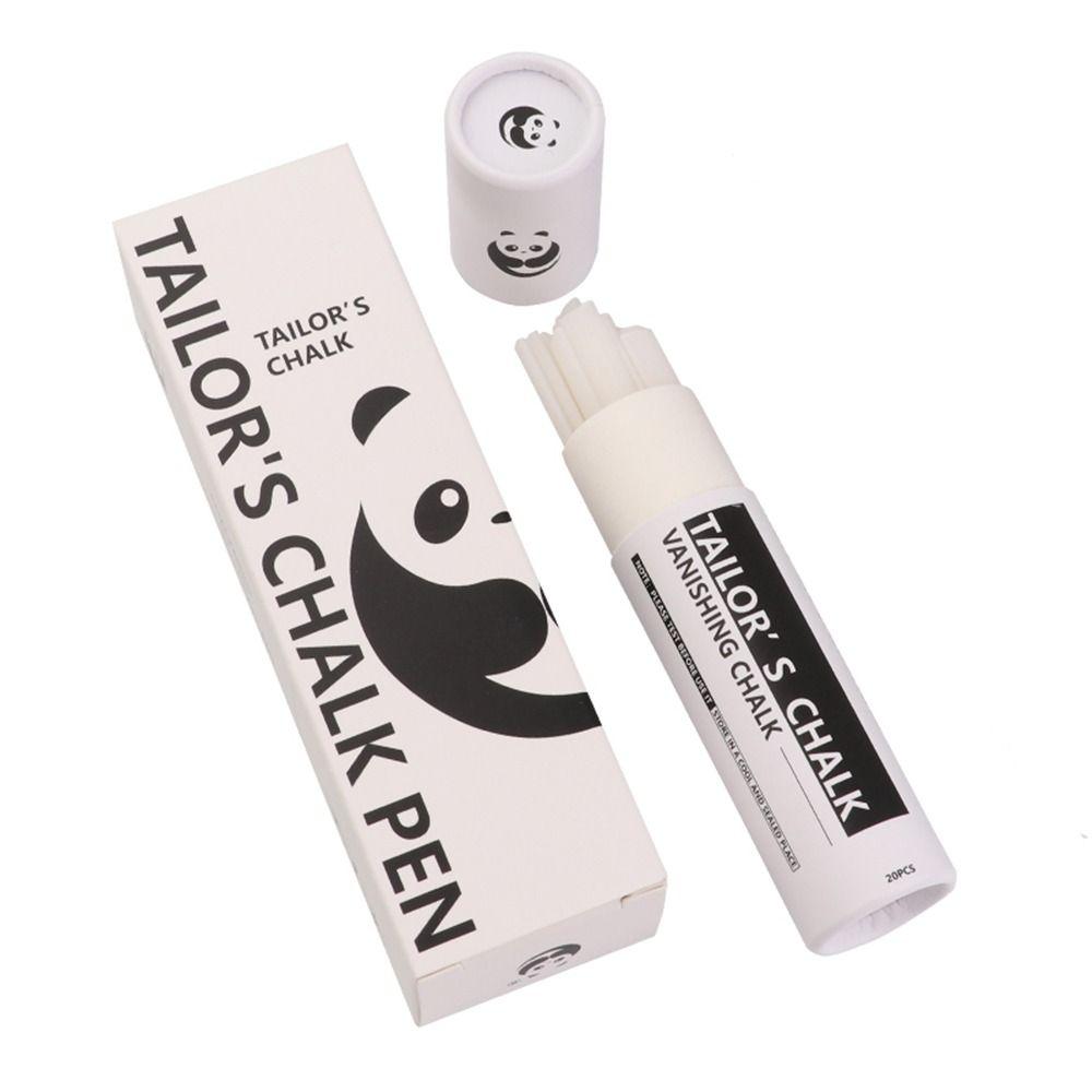 20Pcs Invisible Replaceable Refills Erasable Sewing Patchwork Chalk Tailor's Chalk  for Dressmaker