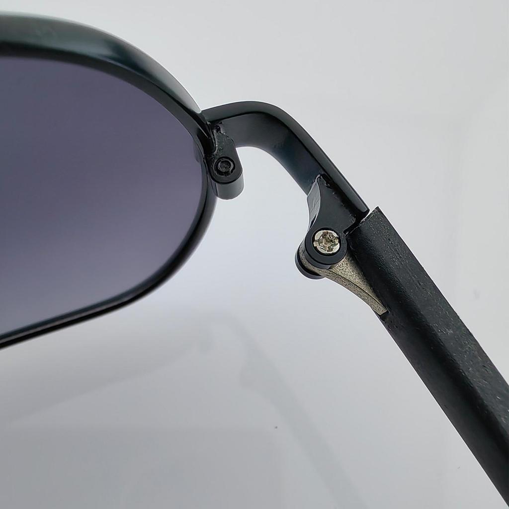 High-End Trendy Polarized Metal Sunglasses 8691# - Slim Square Fashion for Travel