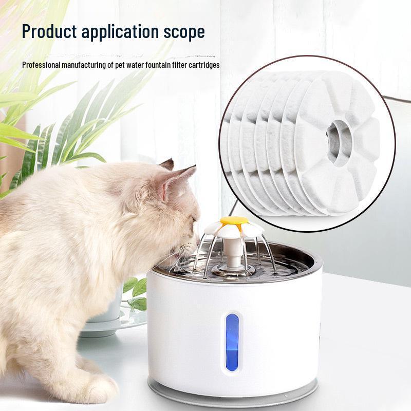 Upgraded Second-Gen Pet Water Dispenser with High-Iodine Activated Carbon Filter