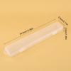 Plastic Storage Box Transparent Pen Box New Pen Case  Drawing