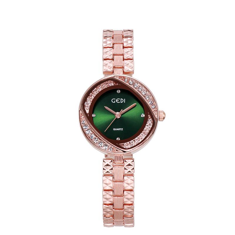 GEDI Ultra-thin Ladies' Steel Band Waterproof Quartz Fashion Watch
