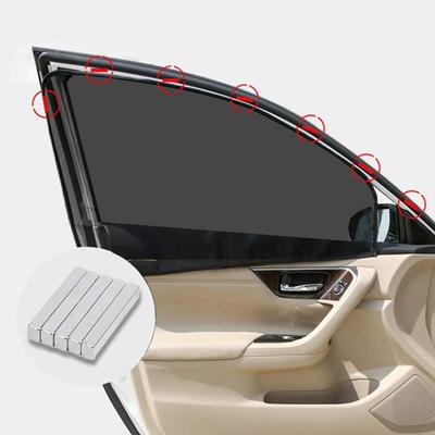 Magnetic Car Sun Shade UV Protection Car Curtain Car Window Sunshade Side Window Mesh Sun Visor Summer Protection Window Film
