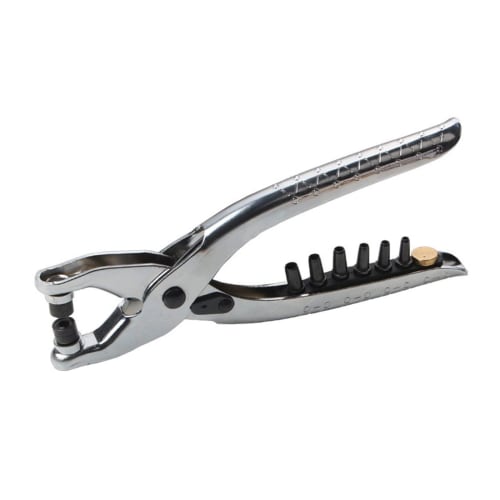 GUCGERS Grommet Eyelet Pliers, 2mm-4.5mm, Interchangeable Eyelet Pliers Tool