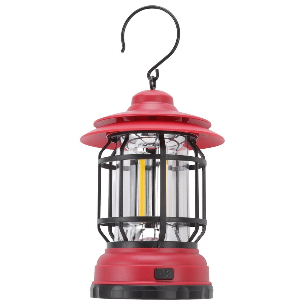 Camping Lantern Portable Outdoor LED Camping Tent Lantern Multifunctional Retro Hanging COB Emergency Portable Light
