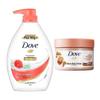Sugarcane Coconut Body Wash & Scrub Set
