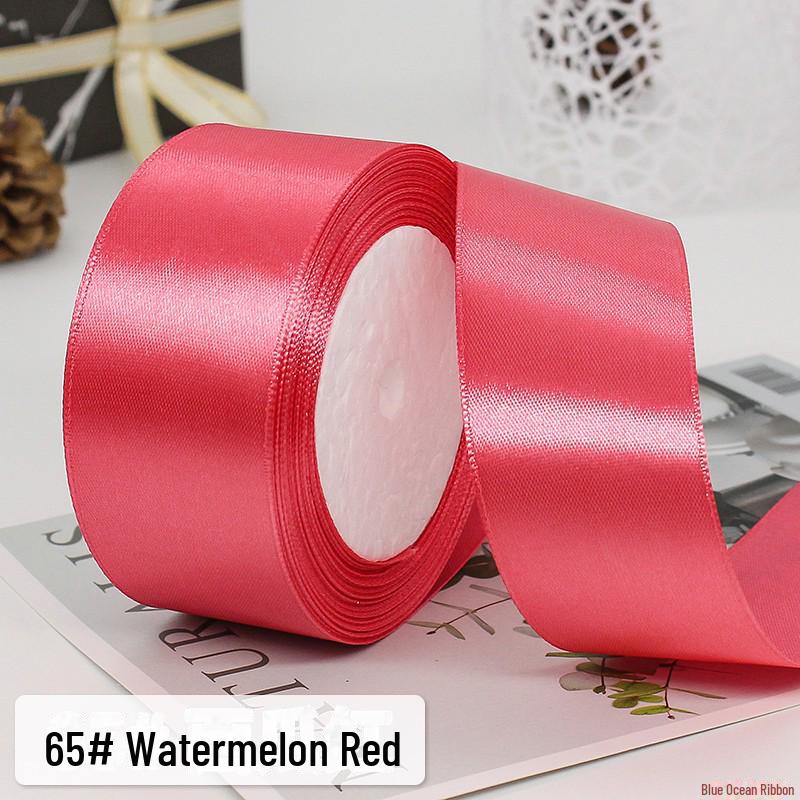 4cm Handmade Rose Ribbon for Chair Backs, Cake Boxes, and Gift Packaging