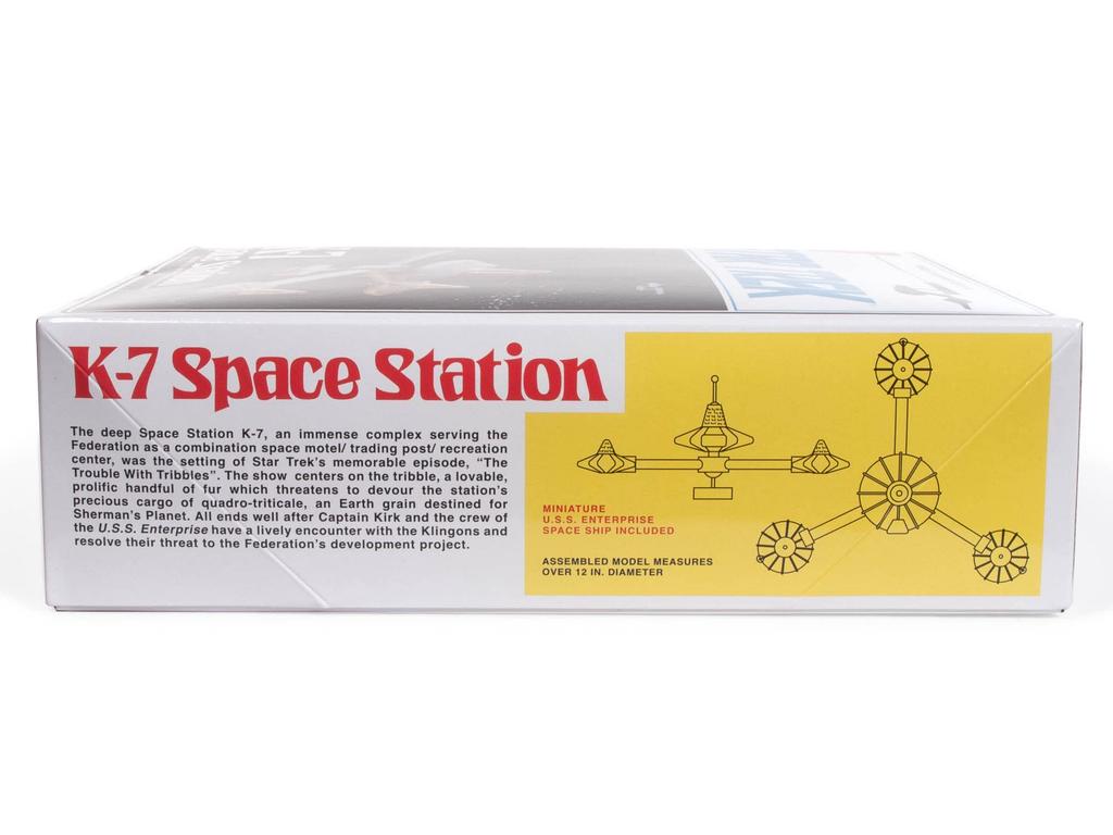 AMT Star Trek Space Station Width Approximately 400mm Plastic Model AMT1415 K-7 Non-Scale