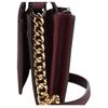 Michael Kors Jet Set Letter Logo Solid Color Flap Chain Leather Envelope Shoulder Bag Medium Women shoulder bag Burgundy 35S0GTVC2L-MERLOT
