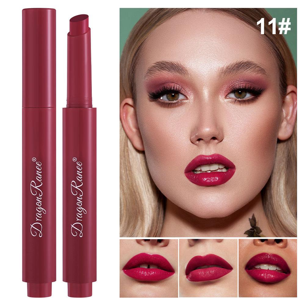 Lip Press Lippenstiftstift Lipgloss Feuchtigkeitsspendender Lipgloss Spiegel Falten auf den Lippen ausgleichend Feuchtigkeitsspendender Lippenstift