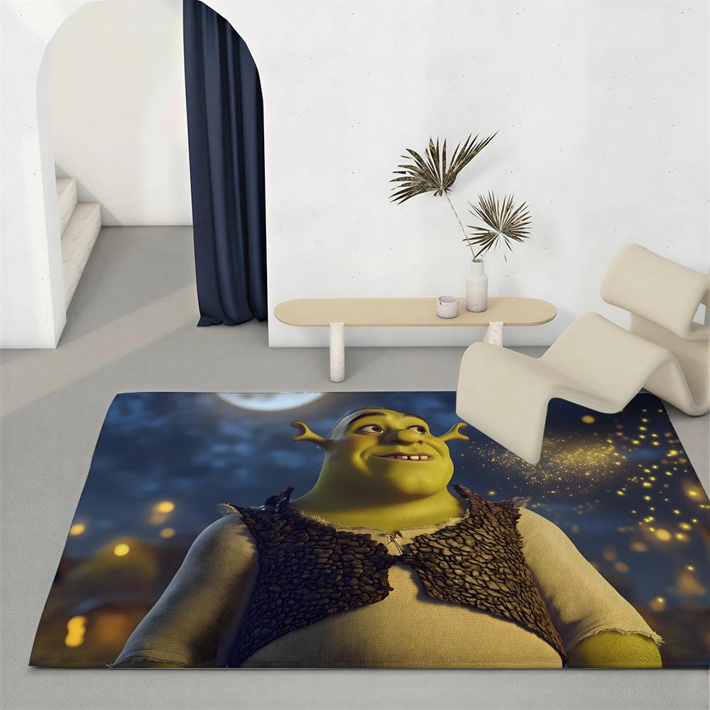 Klassieke Film S-ShrekS Vloermat Eco-vriendelijke Flanellen Deurmat Antislip Geurloos Zacht Kort Pluche Binnen Vloerkleed