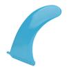 Surfboard Fin PVC 13.1in Blue Thruster Fin Surfing Board Accessories for Long Board Stand Up Paddle