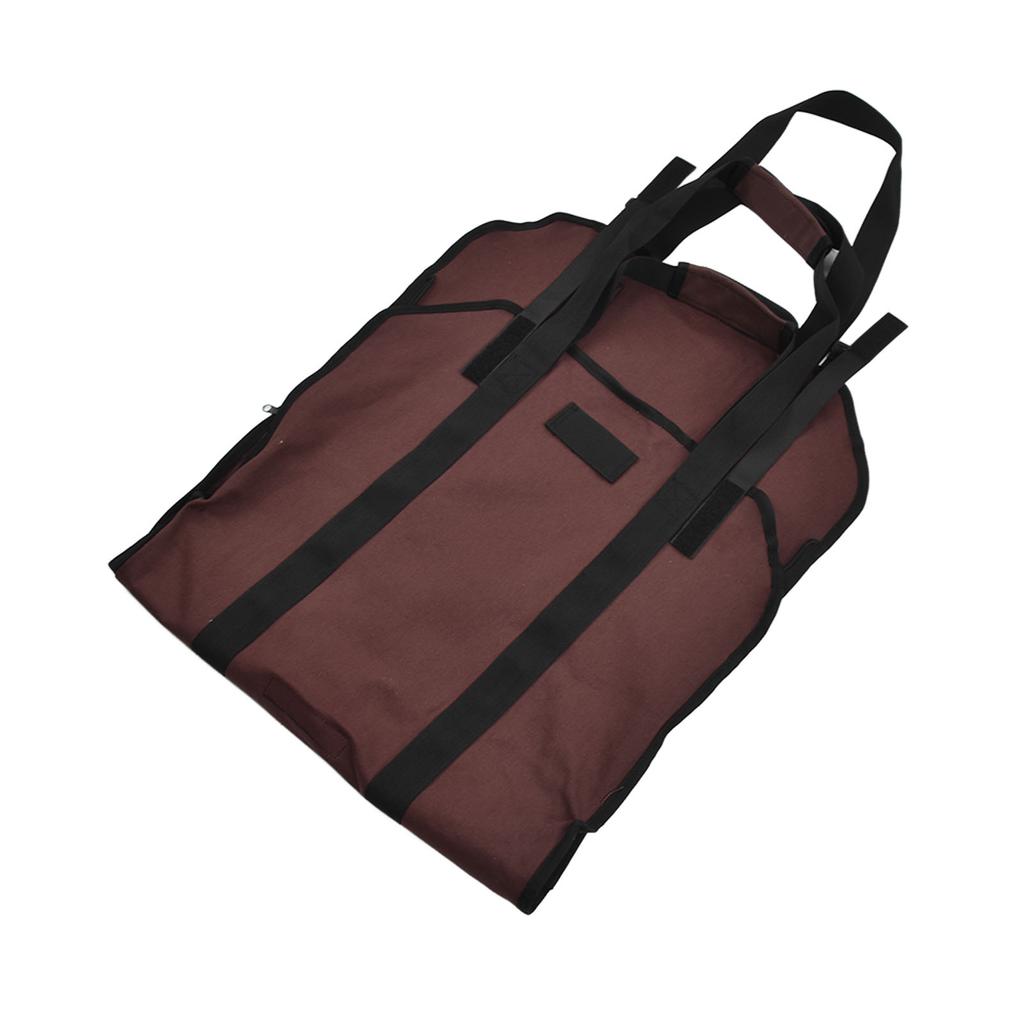 Oxford Cloth Firewood Carrier Portable Heavy Duty Firewood Tote Bag Storage Bag for Garden