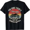 Vintage Retro Lustig Motorradfahrer Therapie Biker Geschenk T-Shirt