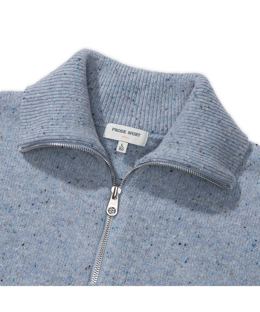 PRODESHIRT Irish Donegal Half-Zip Knit (Ireland Coast)