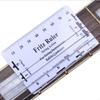 Electric & Acoustic Guitar String Height and Spacing Ruler - Guitar Repair Tool