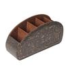 Remote Control Holder Storage Box with 5 Compartments Large Capacity Remote Control Storage