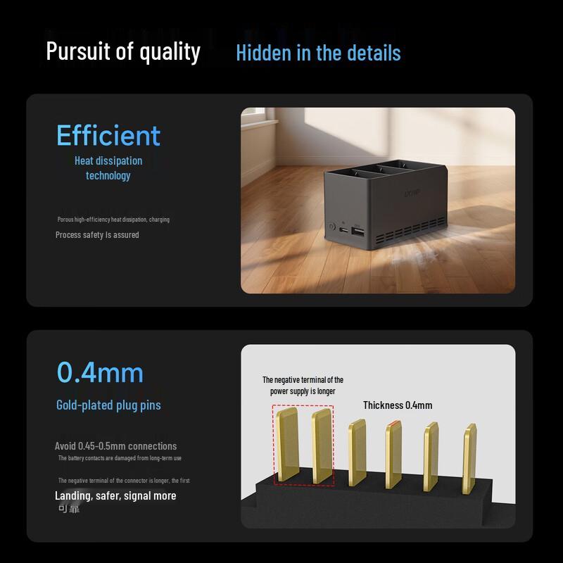 LKTOP 100W Fast Charger for DJI Mini Drones