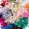 DIY Multicolor Turkey Feathers Free Bendable Triangle Tipped Feather Headpieces 25-30CM Feather Flower DIY Jewelry