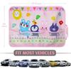 Dinosaur Car Window Shade for Baby Kids Car Sun Shade Curtain for Windows with Storage Net Pocket Sun Glare & UV Rays Protection