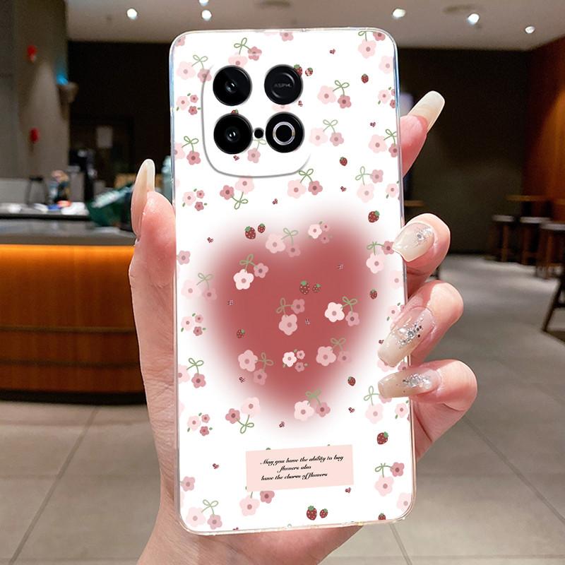 Luxury Butterfly Flower Case For Vivo iQOO Neo 10 / Neo10 ( Snapdragon 8s Gen 4 Version ) Clear TPU Silicone Cover Fundas Coque