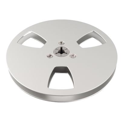 1 4 5 Inch Empty Tape Reel Aluminum Alloy 3 Hole Opening Machine Part Recording Takeup Reel