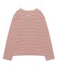 Eilubeu Loose Fit Striped T-Shirt Aarcts003D