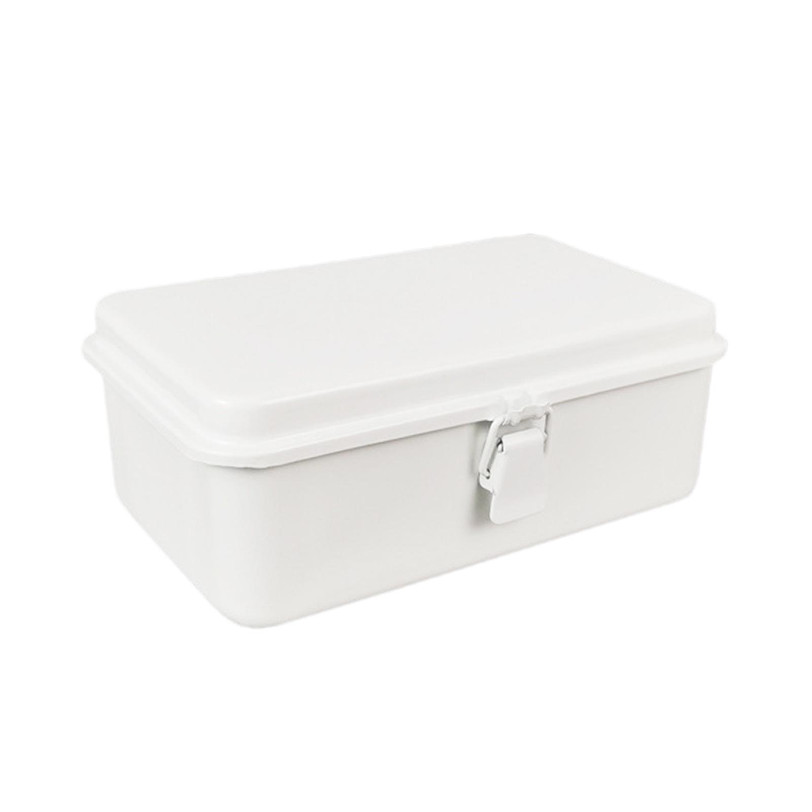 Металлический ящик для хранения с крышкой пустой ящик для инструментов подарков ключей от машины хранения поделок 2516₽