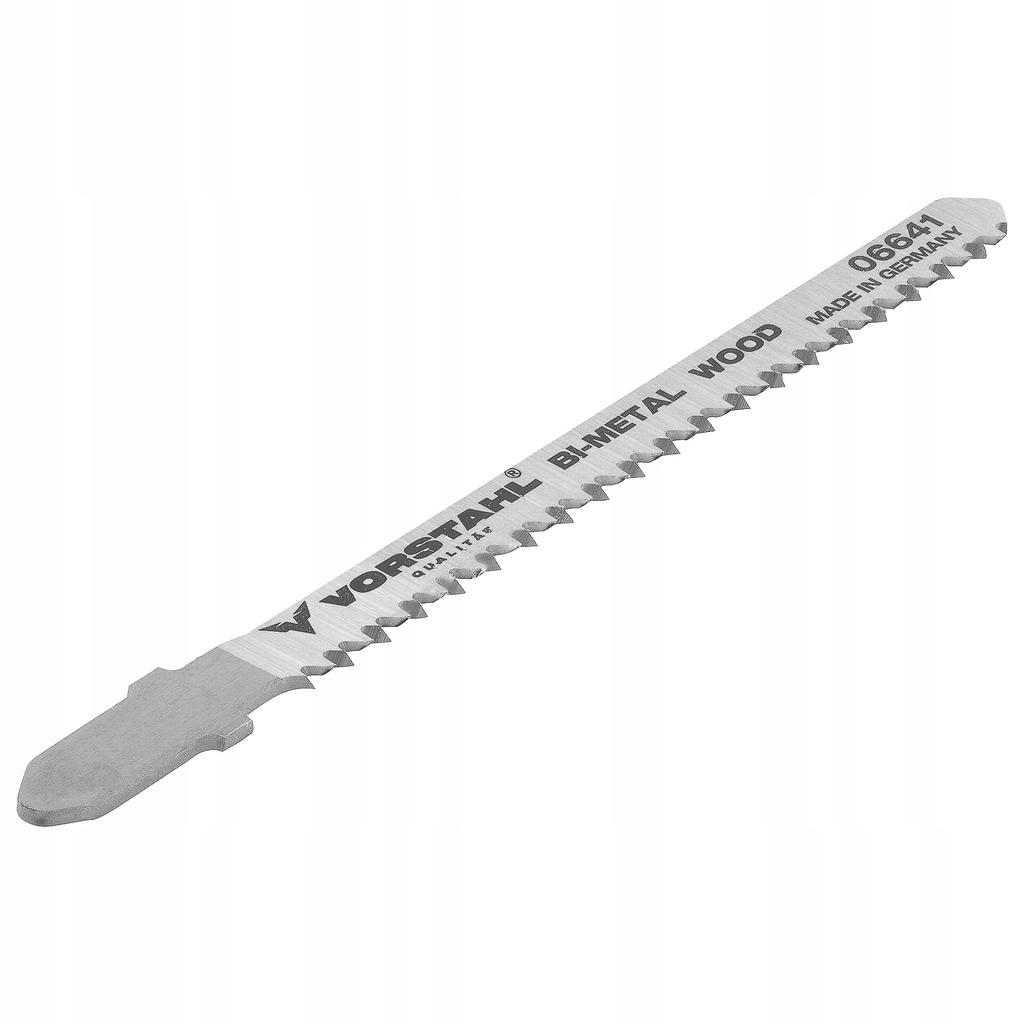 JIGSAW BLADES FOR WOOD BI-METAL (T) 100mm 5pcs Vorstahl