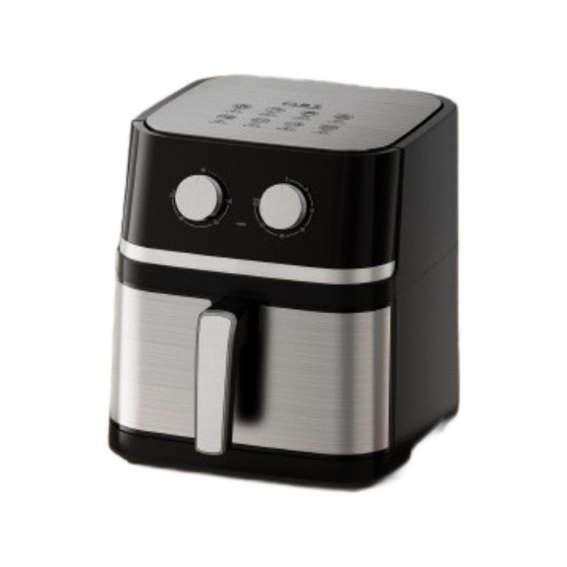 Stainless Steel 9L Air Fryer: Multifunctional Electric Oven for Oil-Free Roasted Chicken & Wings