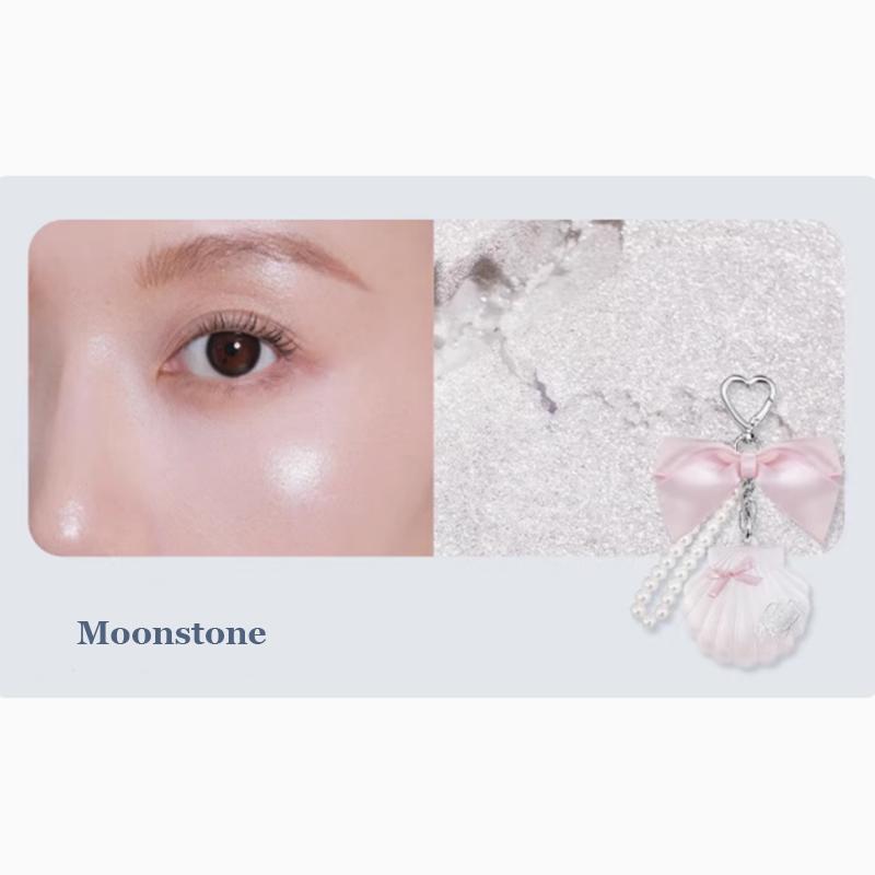 Flower Knows Shell Pearl Collection Highlighter Palette Shimmer Glitter iluminador Makeup Highlight