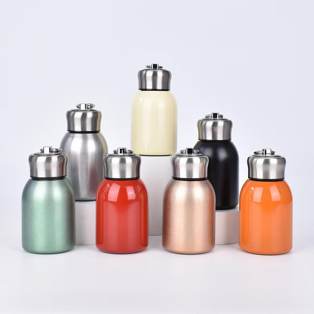 316 Edelstahl Guochao 'Kleiner Dicker' Isolierter Taschenbecher mit Henkel – Tragbarer Outdoor- & Auto-Wasserbecher