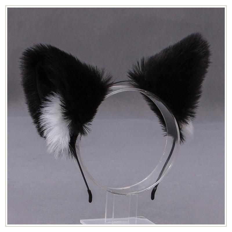 Sexy Temptation Lolita Animal Cat Fox Ear Headband Cosplay Faux Fur Headband Girl Halloween Anime Headband Hair Accessories
