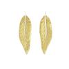 Laurel Leaf Dangle Earrings - Simple, Stylish, Light Luxury Fashion Accessory