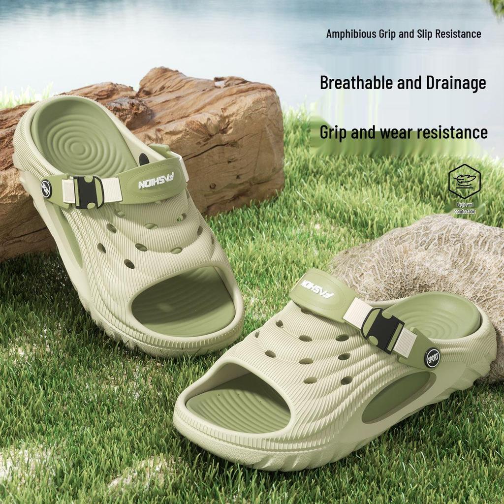 Men's 2026 Summer EVA Anti-slip Sandals - Odorless & Fashionable for Sports
