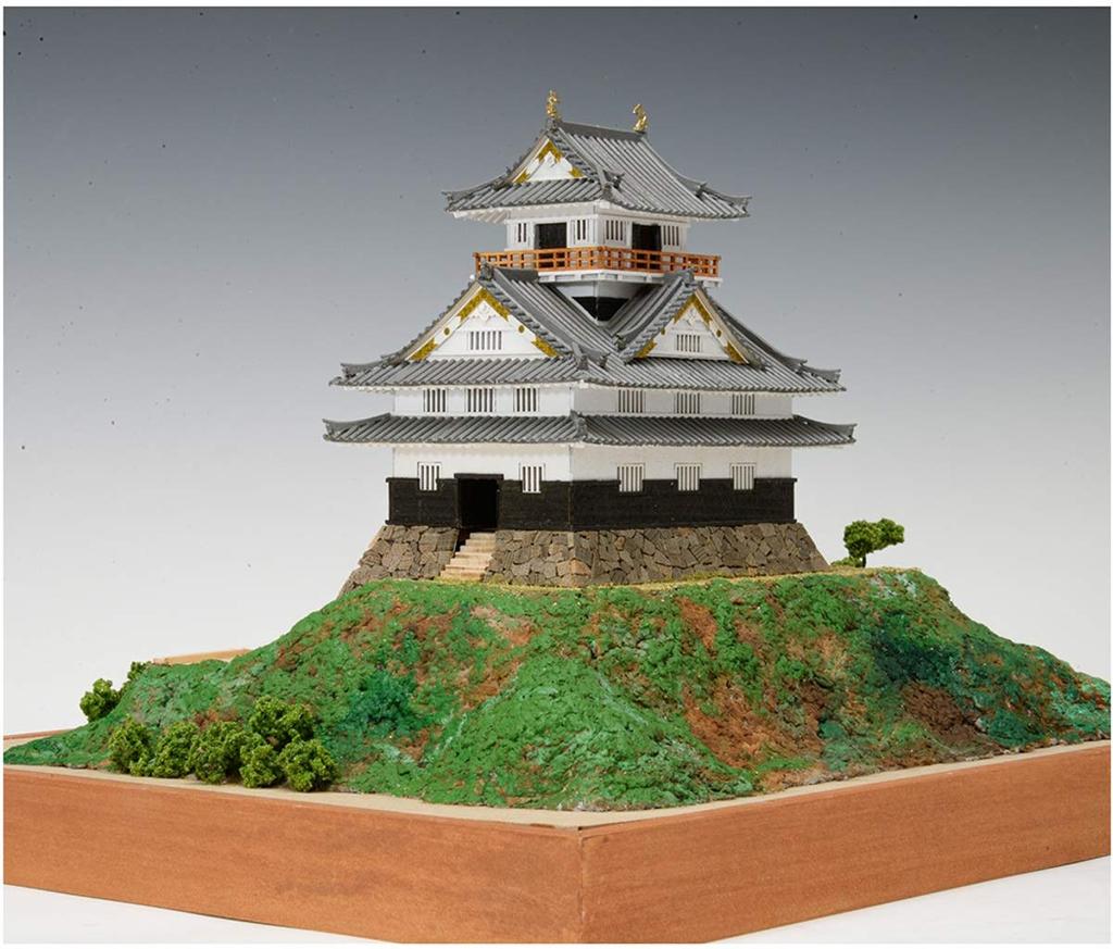 Woody Joe Gifu Castle Wooden Model Assembly Kit 1/150