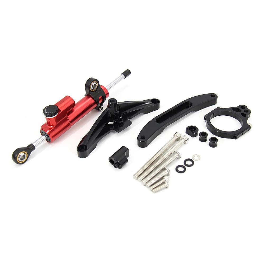 For Yamaha FZ1 FAZER 2006-2015 Motorcycle Accessories Steering Damper Bracket Set Stabilizer Linear Dampers Mounting Support