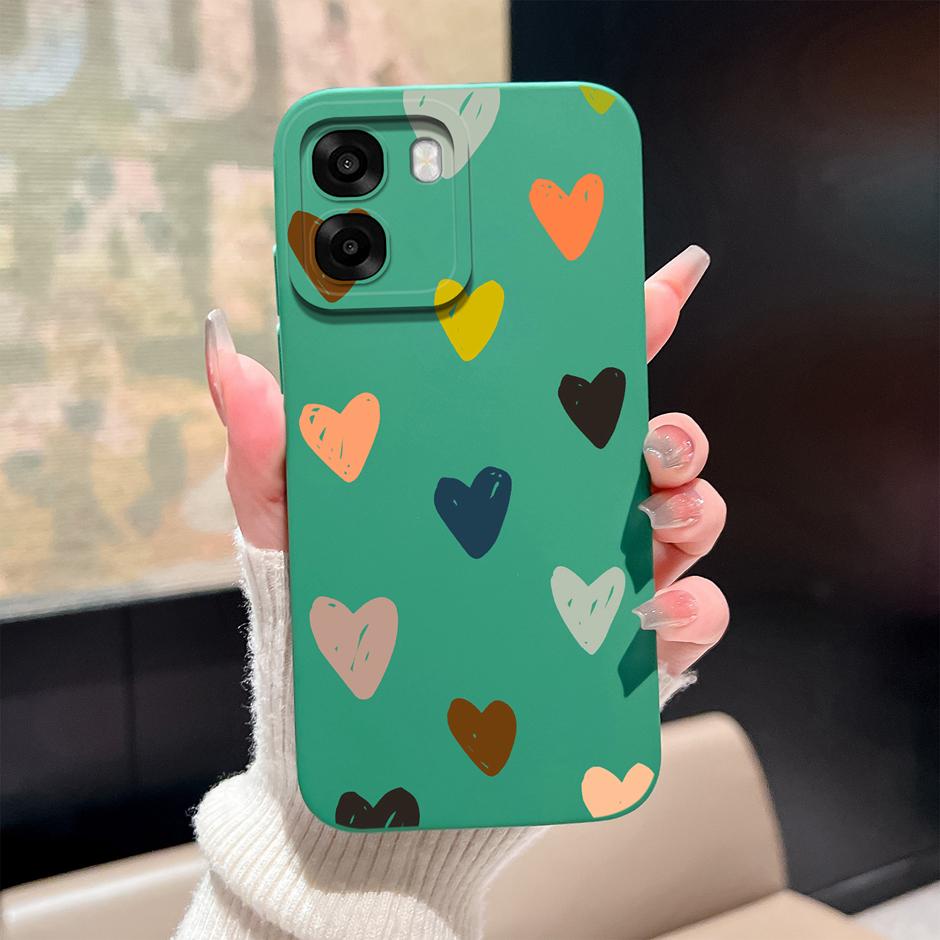 Case For Oppo A6 A6x A6s 4G 5G Cute Cartoon Cat Soft Silicone Protective Bumper Cover For OppoA6 OppoA6x A6s Anti Scratch Fundas