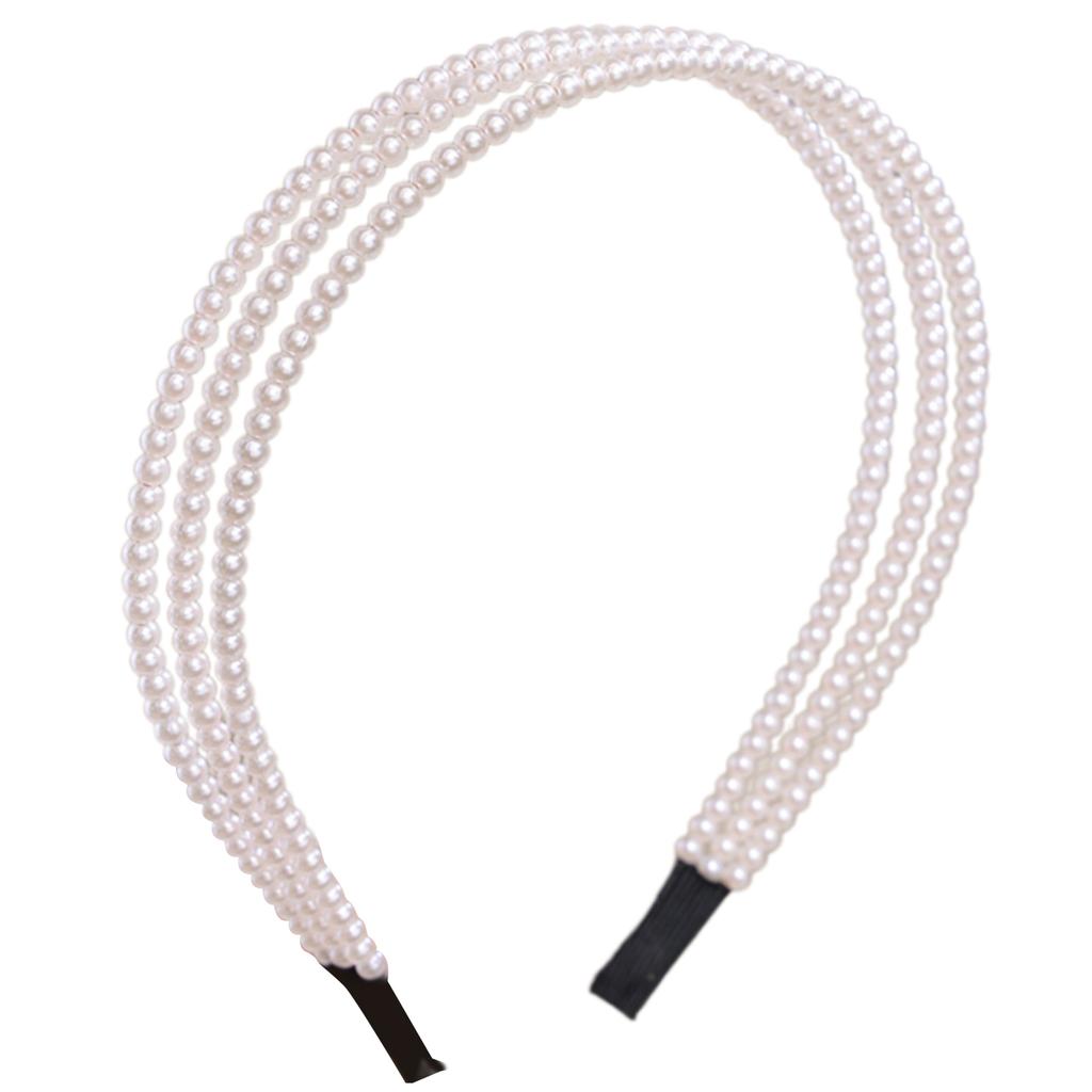 Stylish Women's Pearls Headband Enhances Any Outfit Hair Accesories Party Headwear for Special Occasion and Everyday Use