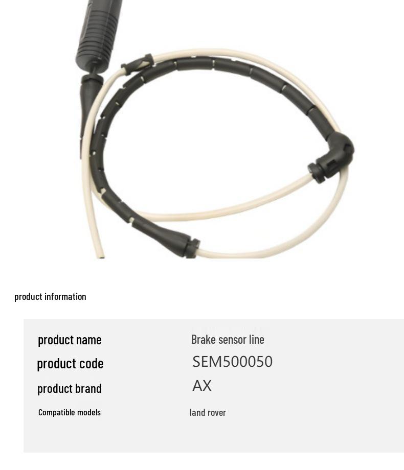 SEM500050 Compatible with 2002-2009 Land Rover Range Rover Brake Sensor Wire
