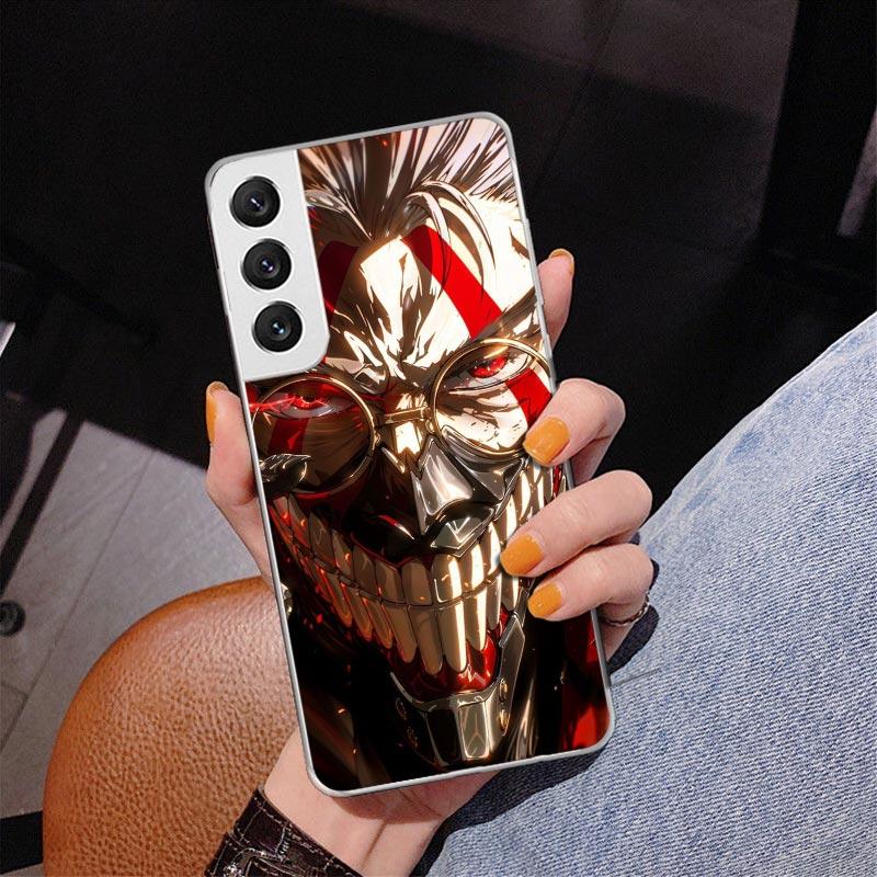 Anime D-Dandadans Okarun Phnoe Case for Samsung Galaxy S26 S25 Edge S23 S24 Ultra S22 Plus S21 S20 FE Unique Cover Soft Coque Ga